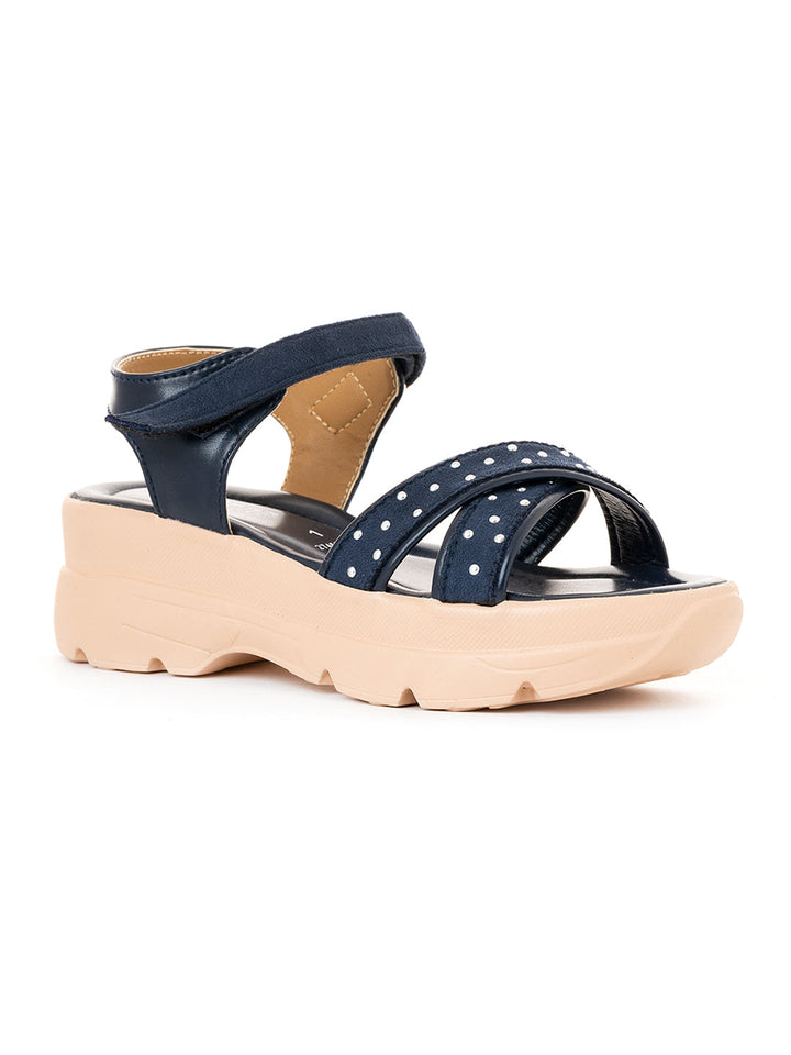 Khadim Adrianna Platform Heel Sandal for Girls - 7.5-12 yrs