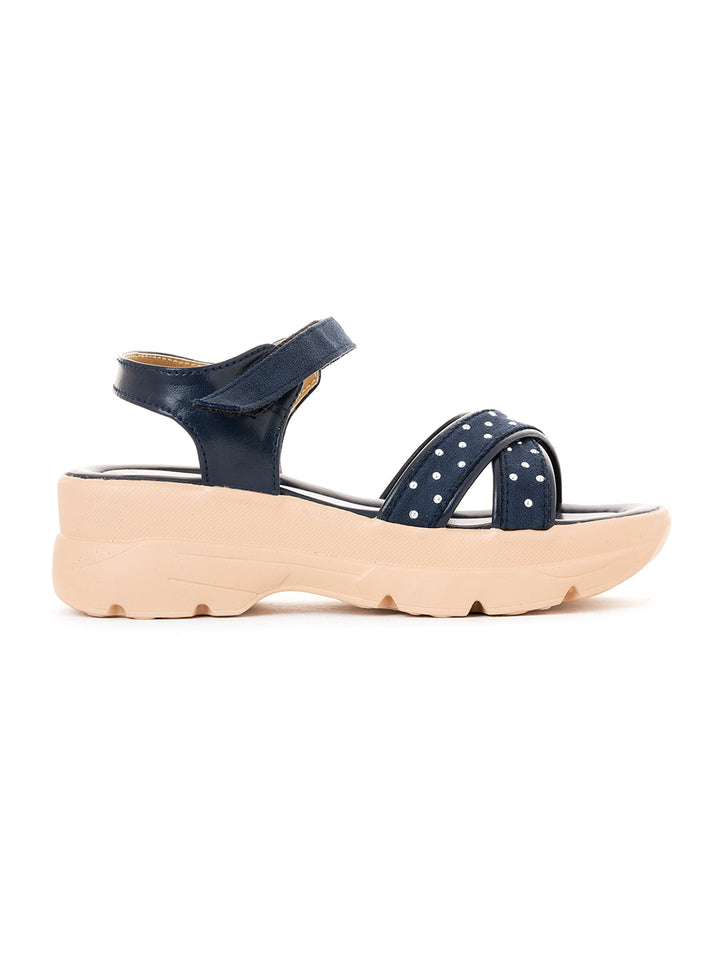 Khadim Adrianna Platform Heel Sandal for Girls - 7.5-12 yrs