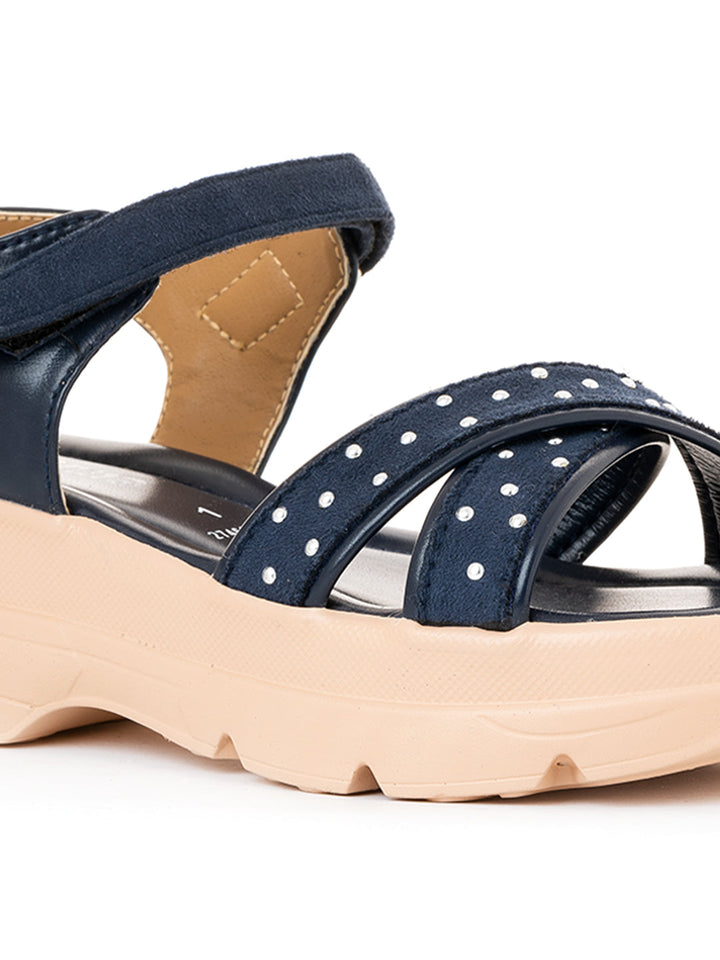 Khadim Adrianna Platform Heel Sandal for Girls - 7.5-12 yrs