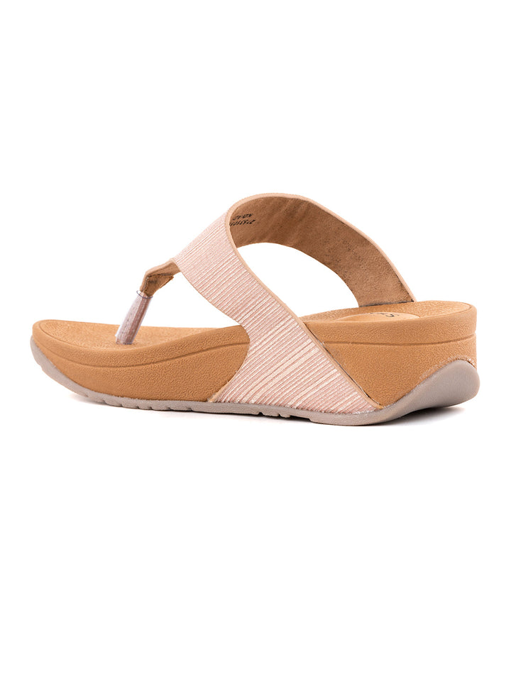 Khadim Sharon Platform Heel Slip On Sandal for Women