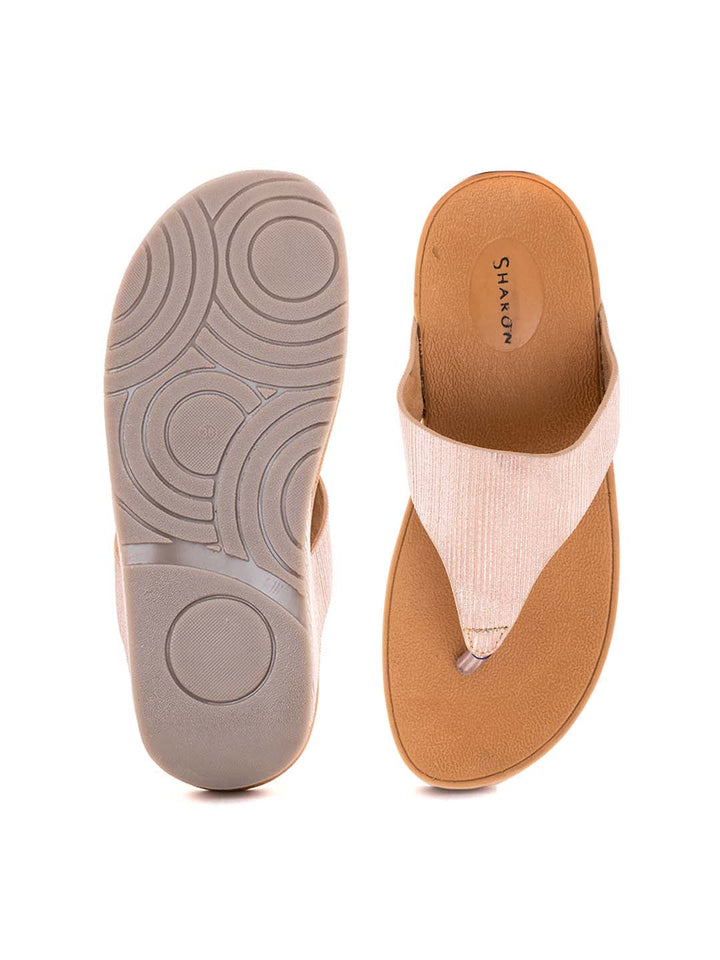 Khadim Sharon Platform Heel Slip On Sandal for Women