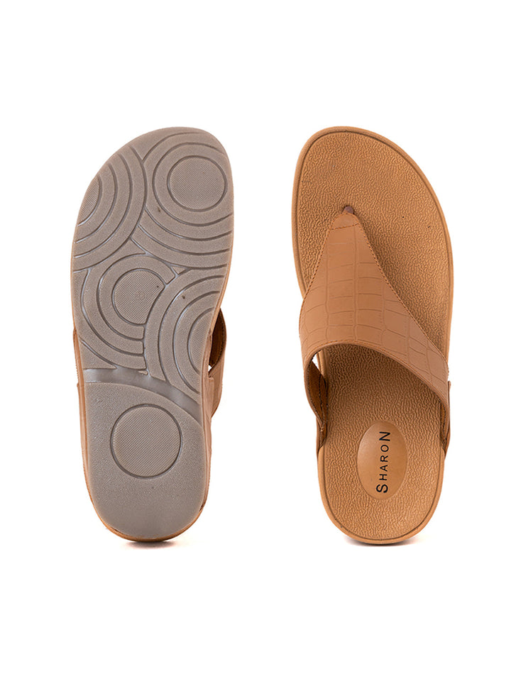 Khadim Sharon Platform Heel Slip On Sandal for Women