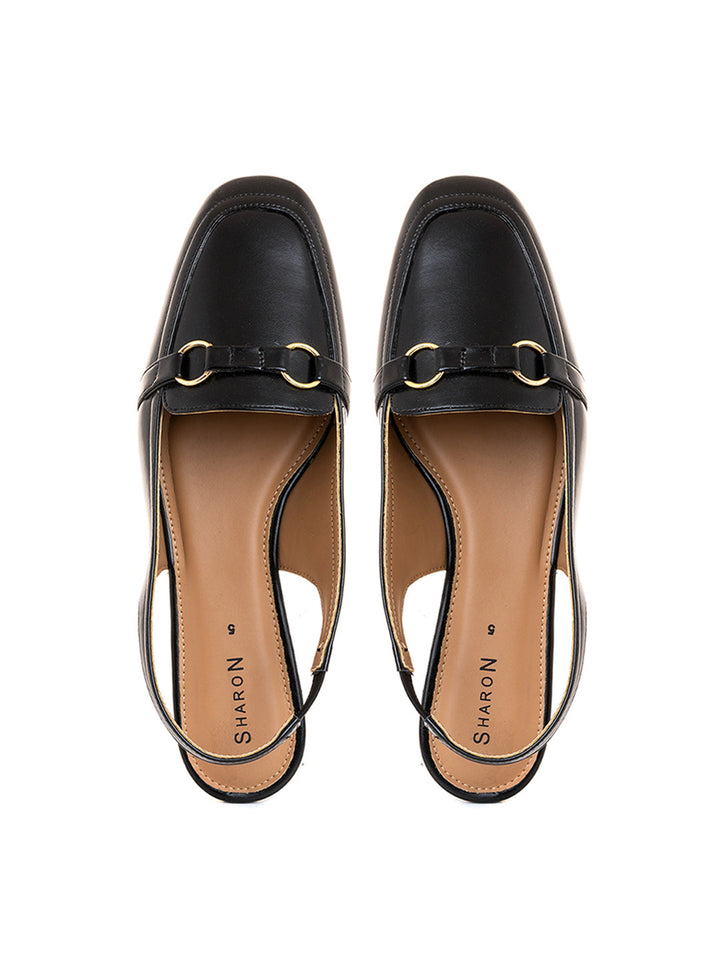 Khadim Sharon Flat Slingback Loafer Sandal for Women