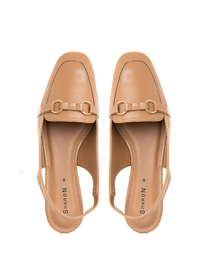 Khadim Sharon Flat Slingback Loafer Sandal for Women