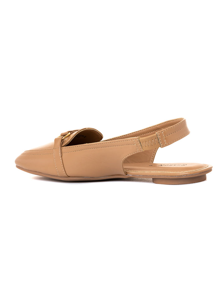 Khadim Sharon Flat Slingback Loafer Sandal for Women
