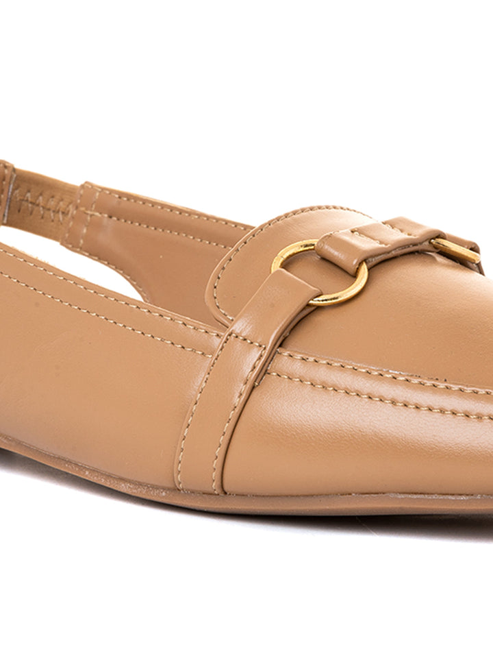 Khadim Sharon Flat Slingback Loafer Sandal for Women