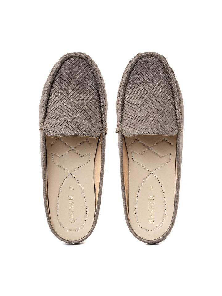 Khadim Sharon Flat Loafer Mule Slip On Sandal for Women