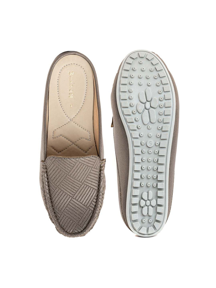 Khadim Sharon Flat Loafer Mule Slip On Sandal for Women