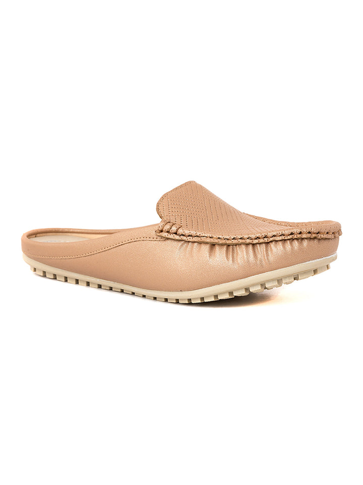 Khadim Sharon Flat Loafer Mule Slip On Sandal for Women