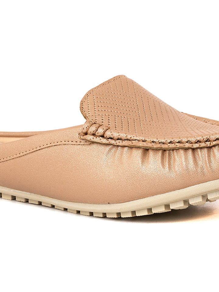 Khadim Sharon Flat Loafer Mule Slip On Sandal for Women