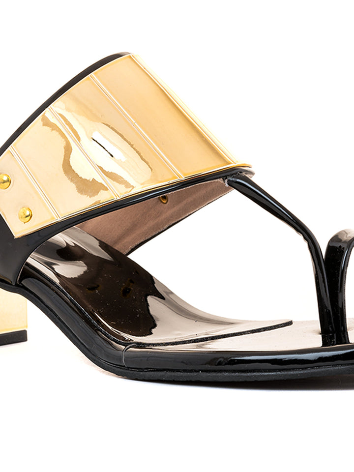 Khadim Cleo Block Heel Slip On Sandal for Women