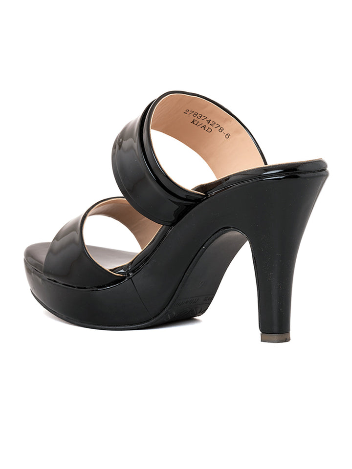 Khadim Cleo High Heel Cone Mule Slip On Sandal for Women