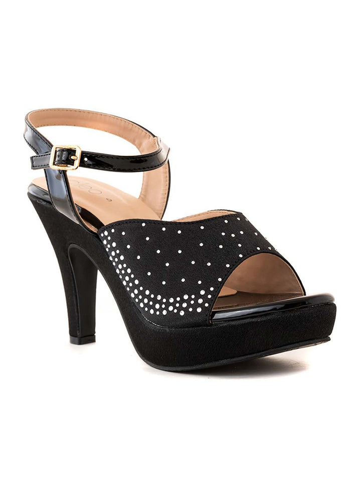 Khadim Cleo High Heel Cone Peep-toe Sandal for Women