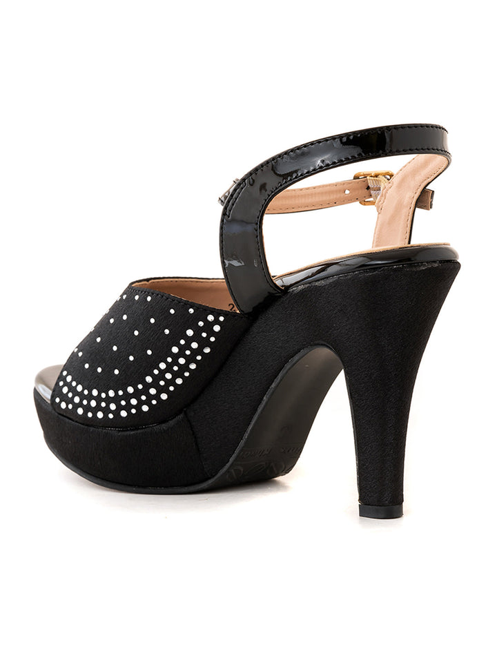 Khadim Cleo High Heel Cone Peep-toe Sandal for Women