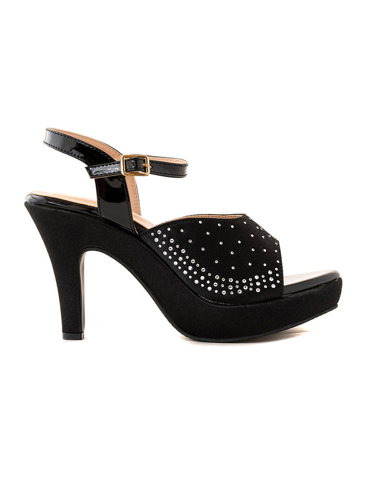 Khadim Cleo High Heel Cone Peep-toe Sandal for Women