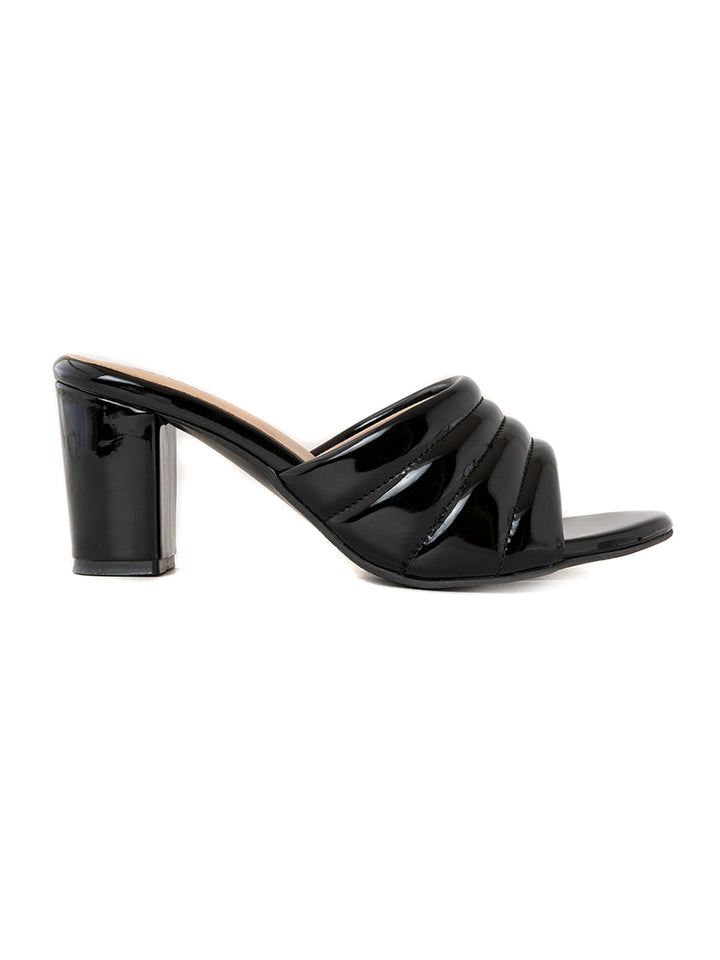 Khadim Cleo High Heel Block Mule Slip On Sandal for Women