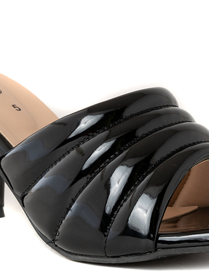 Khadim Cleo High Heel Block Mule Slip On Sandal for Women