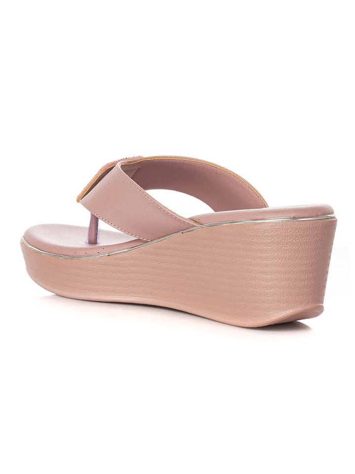 KHADIM Cleo Wedge Heel Slip On Sandal for Women