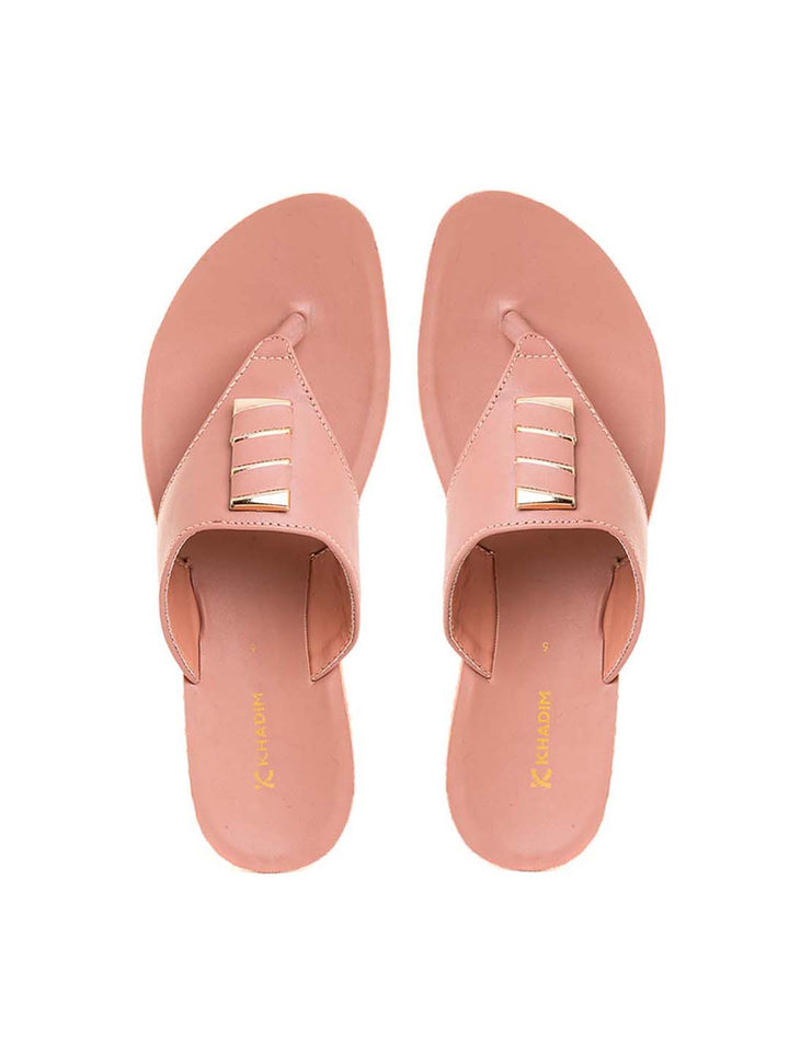 Khadim Flat Slip On Sandal for Women