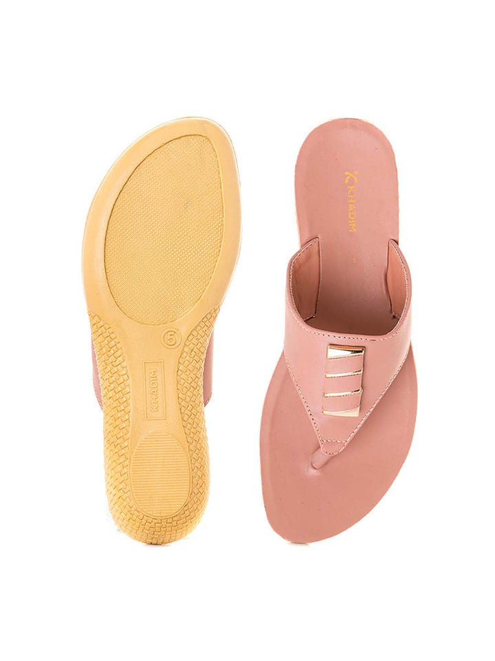 Khadim Flat Slip On Sandal for Women