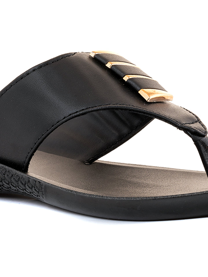 Khadim Flat Slip On Sandal for Women