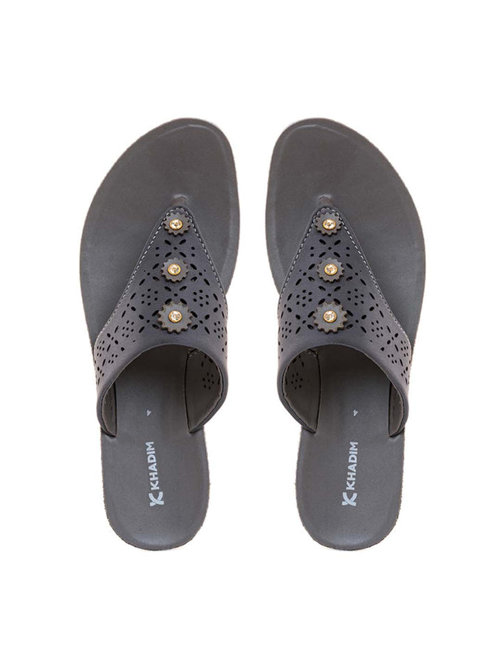 Khadim Flat Slip On Sandal for Women