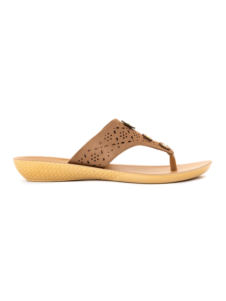 Khadim Flat Slip On Sandal for Women