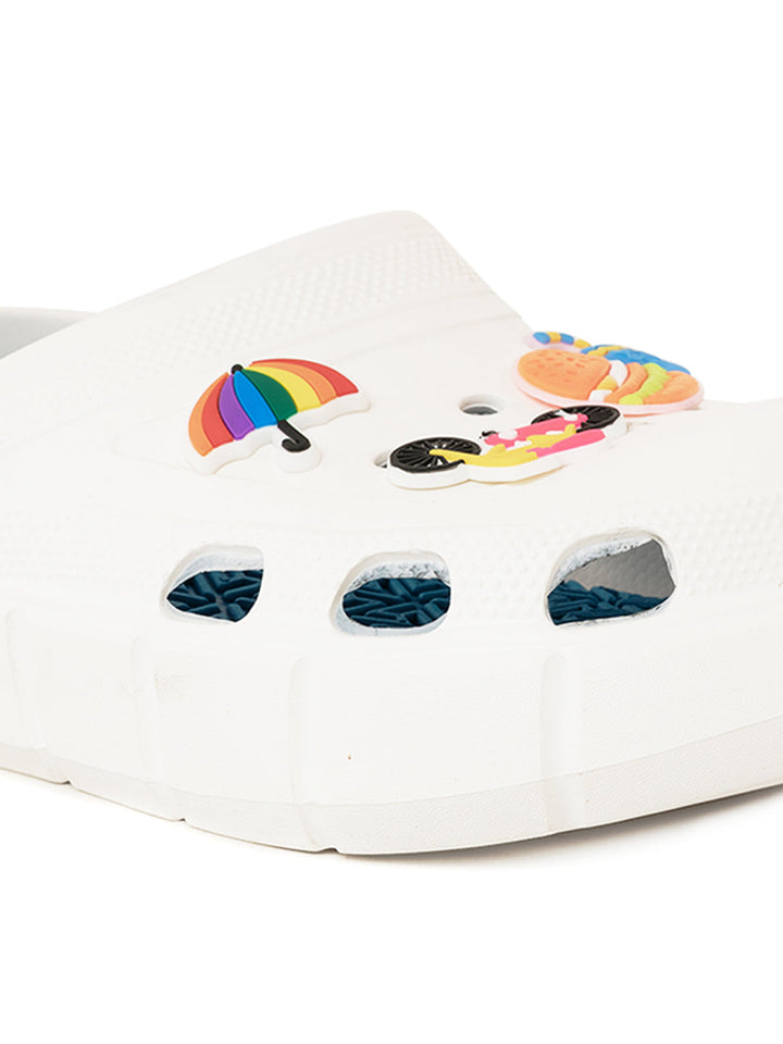 Khadim Adrianna Washable Clog Sandal for Girls - 5-10 yrs