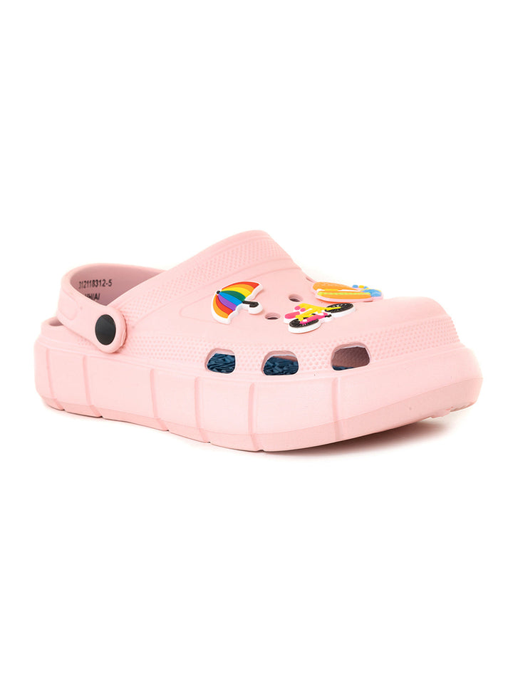 Khadim Adrianna Washable Clog Sandal for Girls - 5-10 yrs