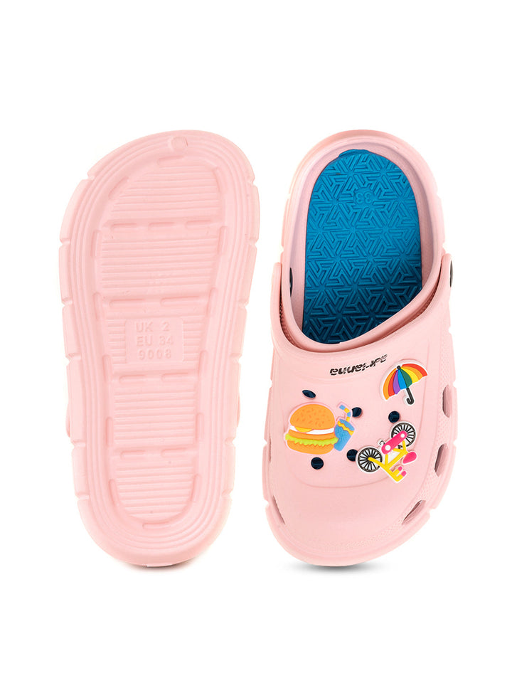 Khadim Adrianna Washable Clog Sandal for Girls - 5-10 yrs