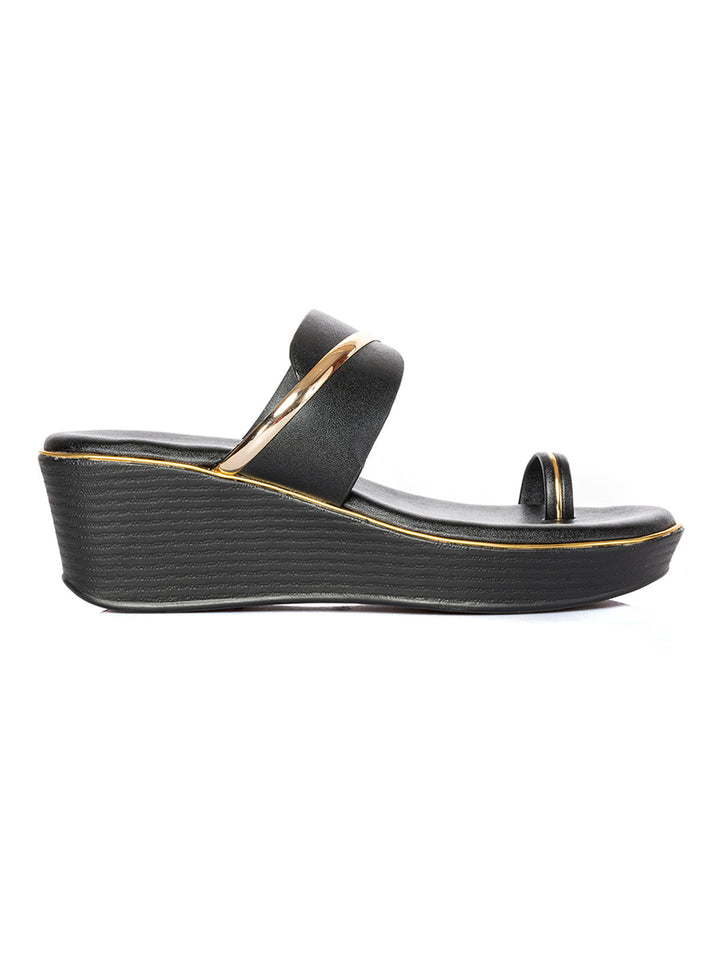 KHADIM Cleo Wedge Heel Slip On Sandal for Women