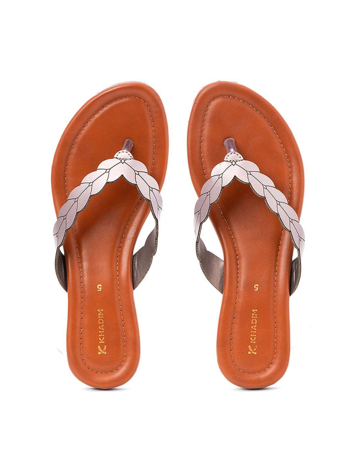 Khadim Flat Slip On Sandal for Women