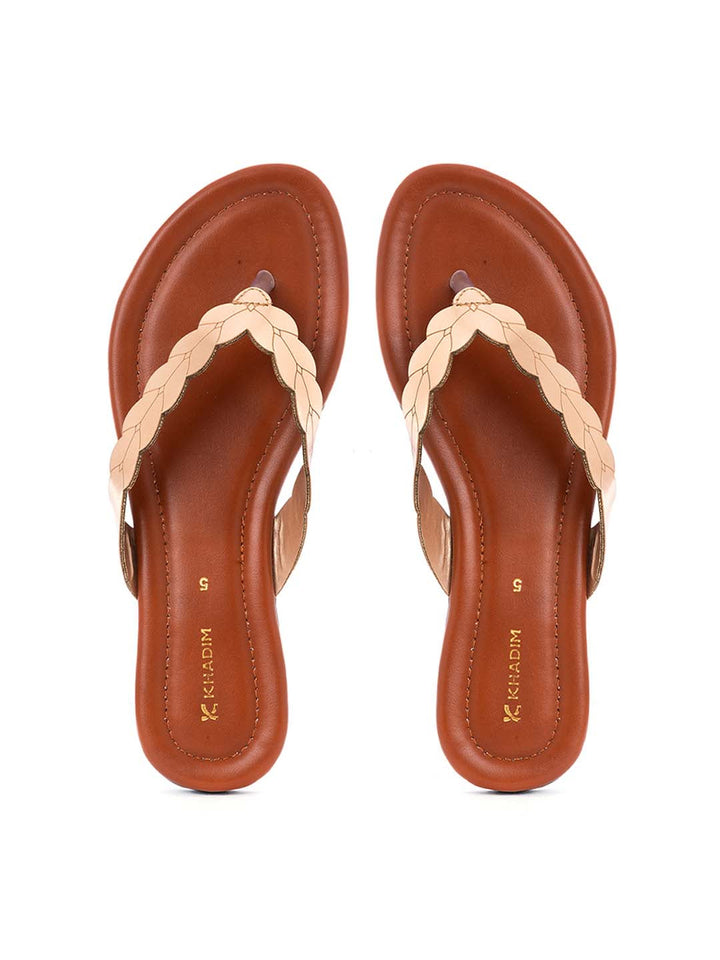 Khadim Flat Slip On Sandal for Women