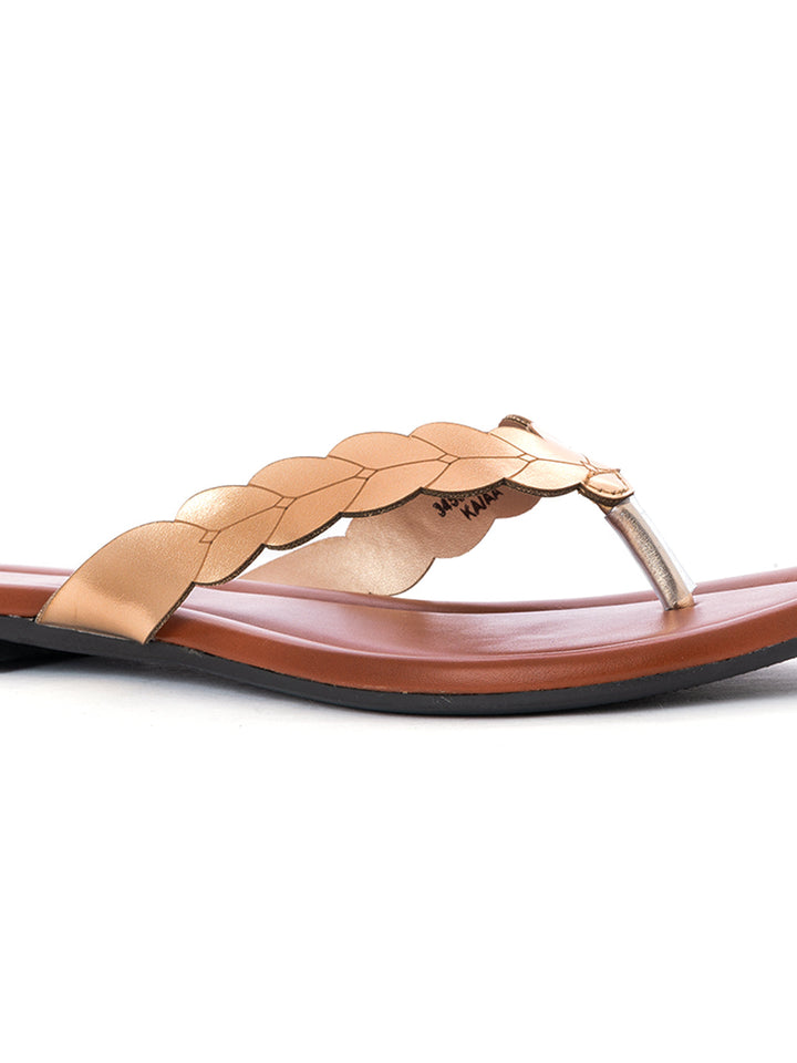 Khadim Flat Slip On Sandal for Women