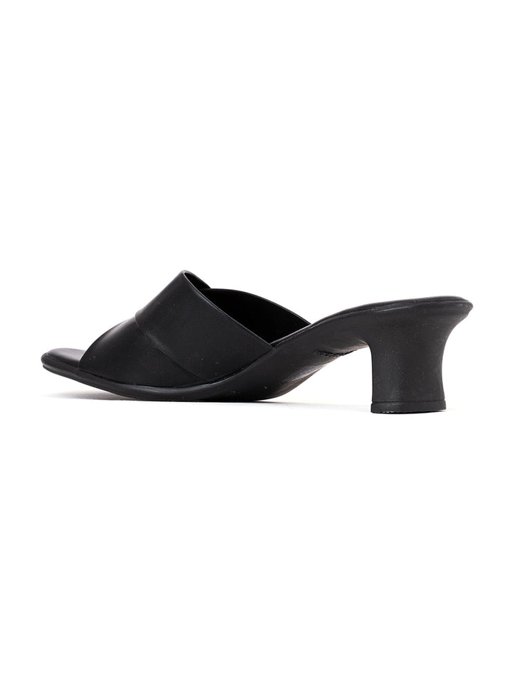Khadim French Heel Mule Slip On Sandal for Women