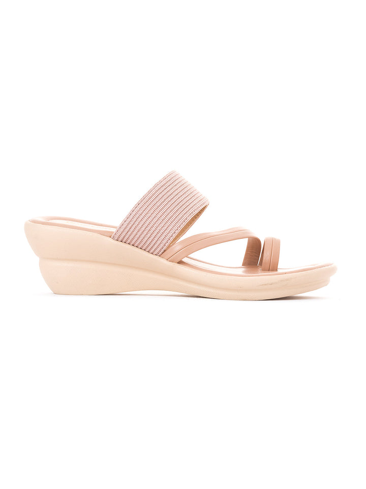 Khadim Wedge Heel Slip On Sandal for Women