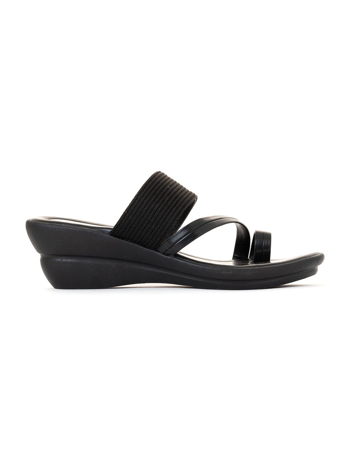 Khadim Wedge Heel Slip On Sandal for Women