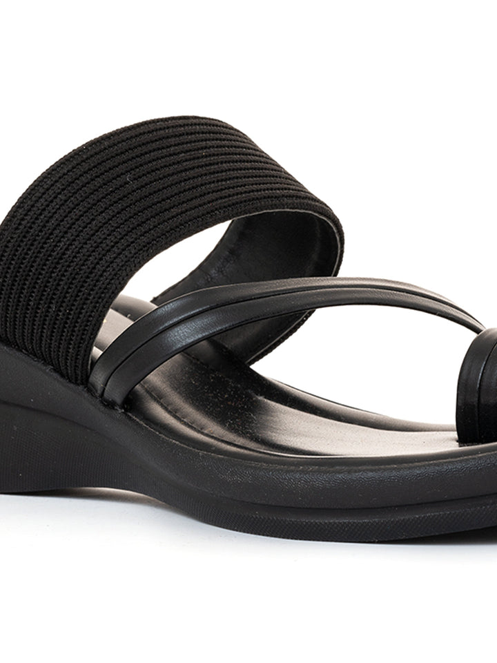 Khadim Wedge Heel Slip On Sandal for Women