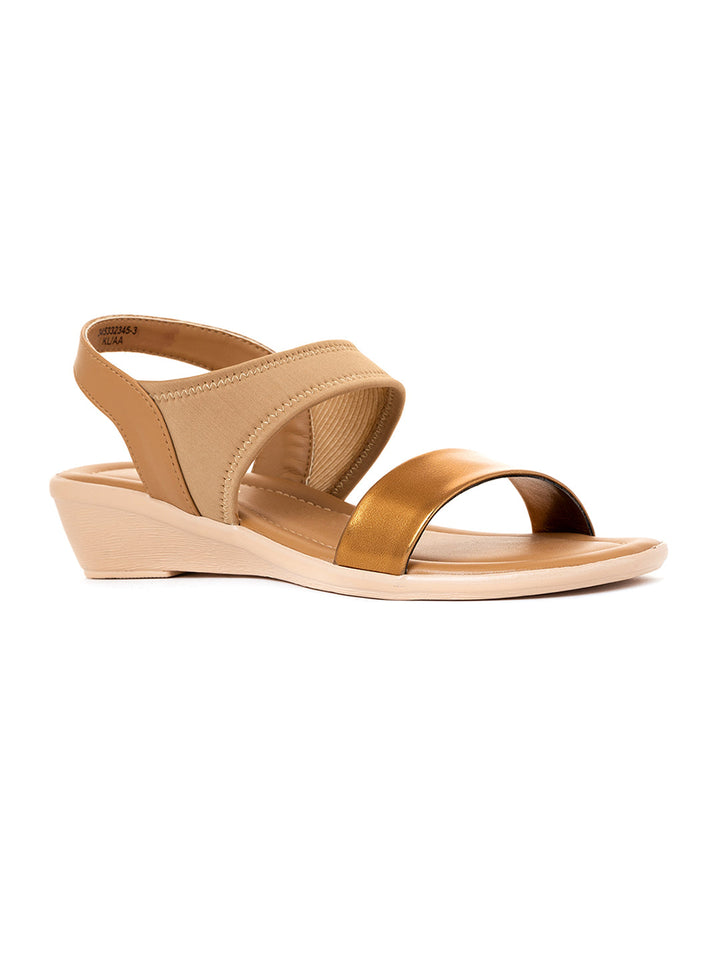 Khadim Wedge Heel Slingback Sandal for Women