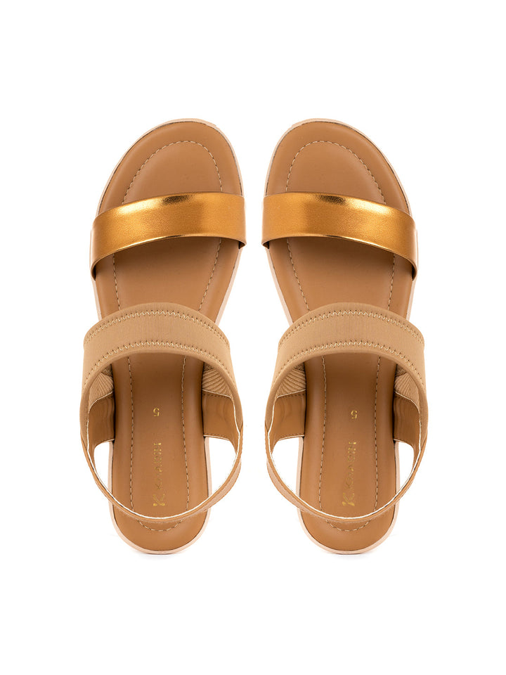 Khadim Wedge Heel Slingback Sandal for Women