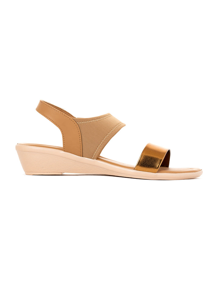 Khadim Wedge Heel Slingback Sandal for Women