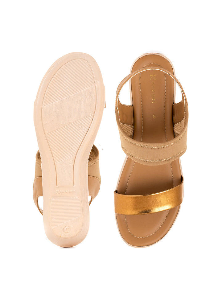 Khadim Wedge Heel Slingback Sandal for Women