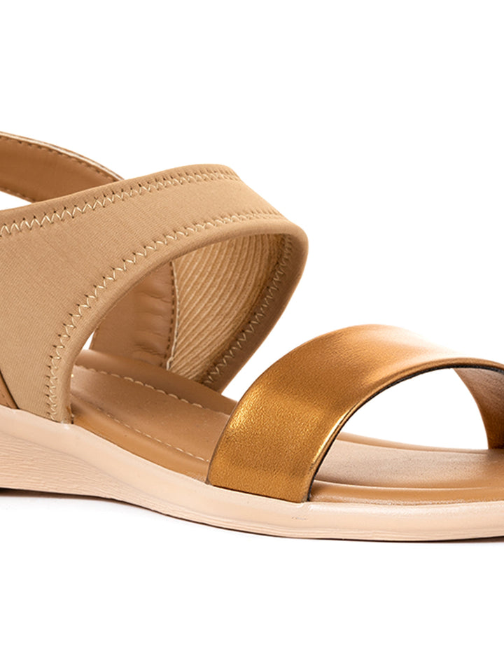 Khadim Wedge Heel Slingback Sandal for Women
