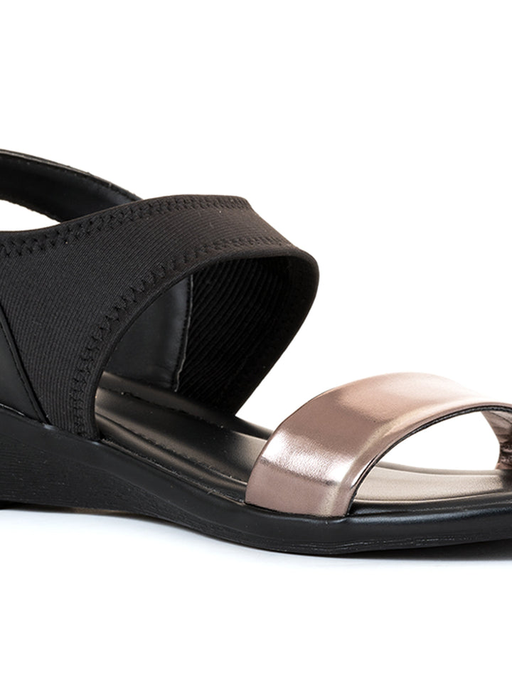 Khadim Wedge Heel Slingback Sandal for Women