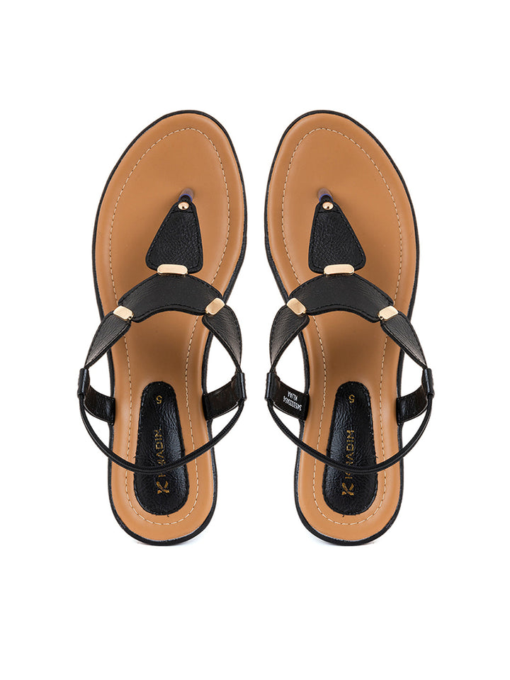 Khadim Wedge Heel Slingback Sandal for Women