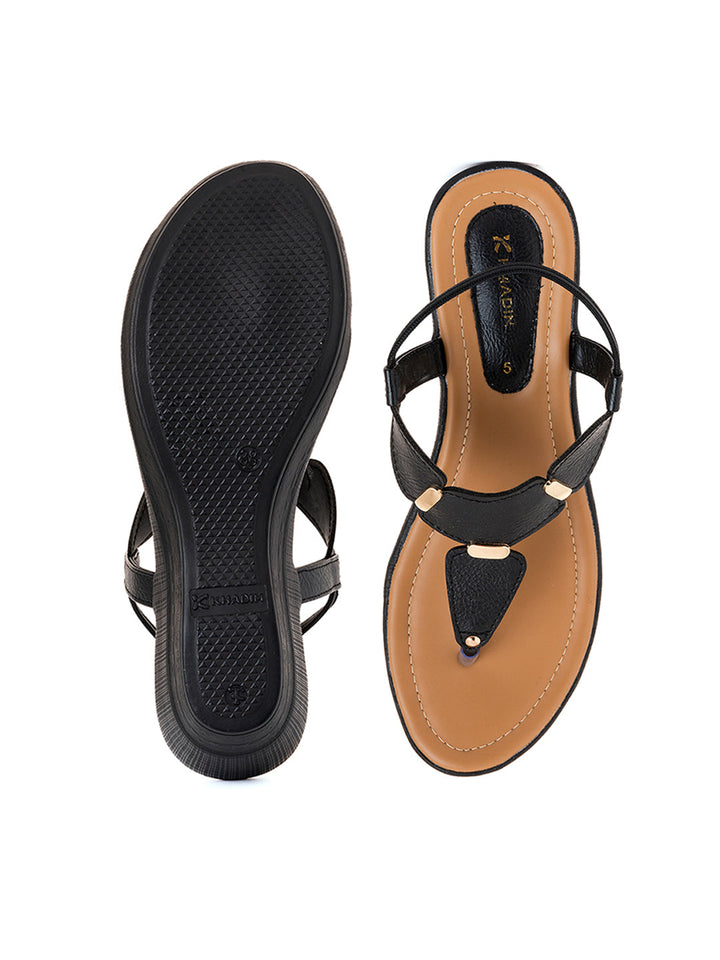 Khadim Wedge Heel Slingback Sandal for Women