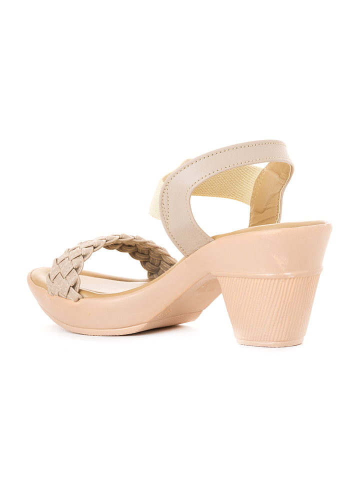 Khadim High Heel Cone Slingback Sandal for Women