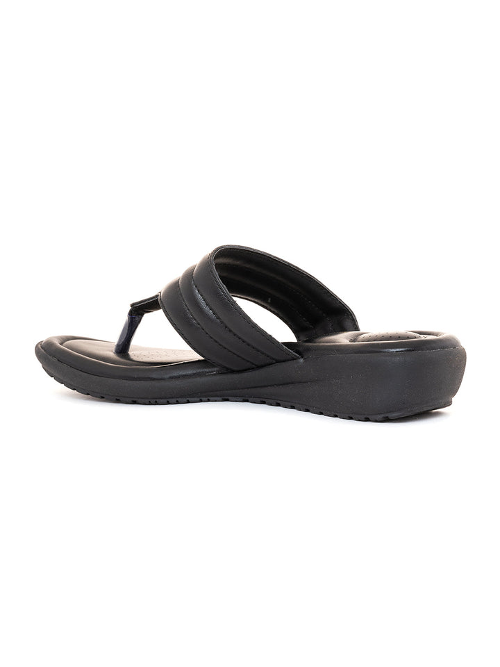 Khadim Softouch Wedge Heel Slip On Sandal for Women