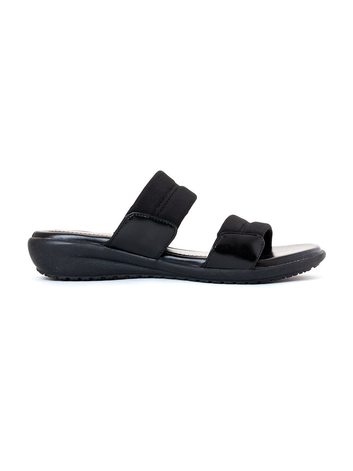 Khadim Softouch Wedge Heel Mule Slip On Sandal for Women