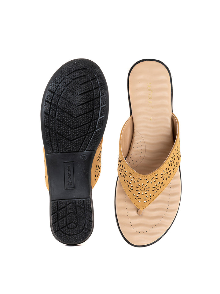 Khadim Softouch Flat Slip On Sandal for Women